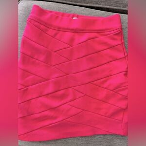2/$30 Dynamite Women's mini Pink/Fuchsia Skirt size Small